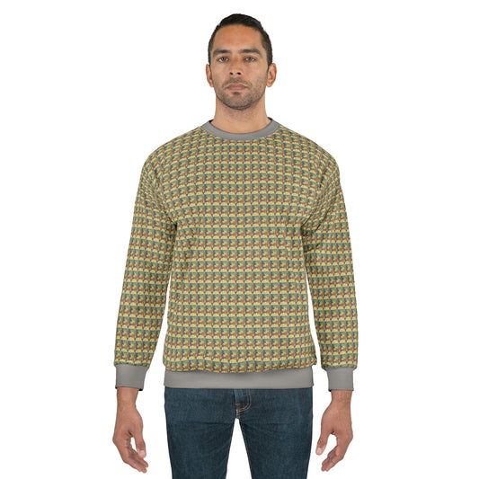 Sweatshirt with 'The Lake' box pattern