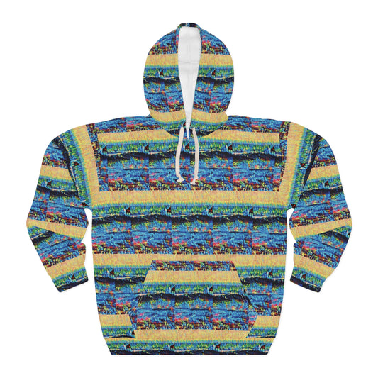 Hooded Sweatshirt Nahariya Waves Design