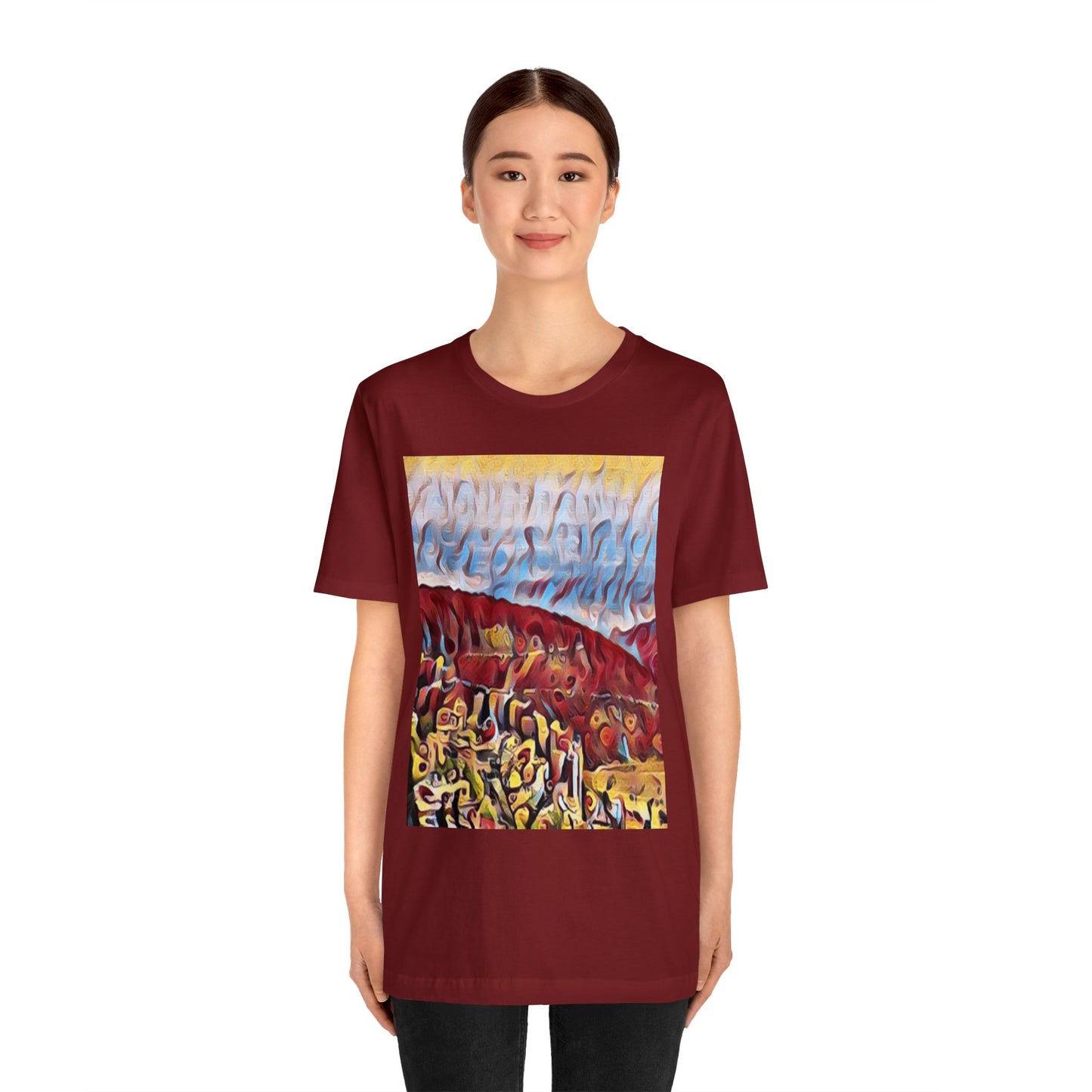 T  Shirt with Zefat View Art