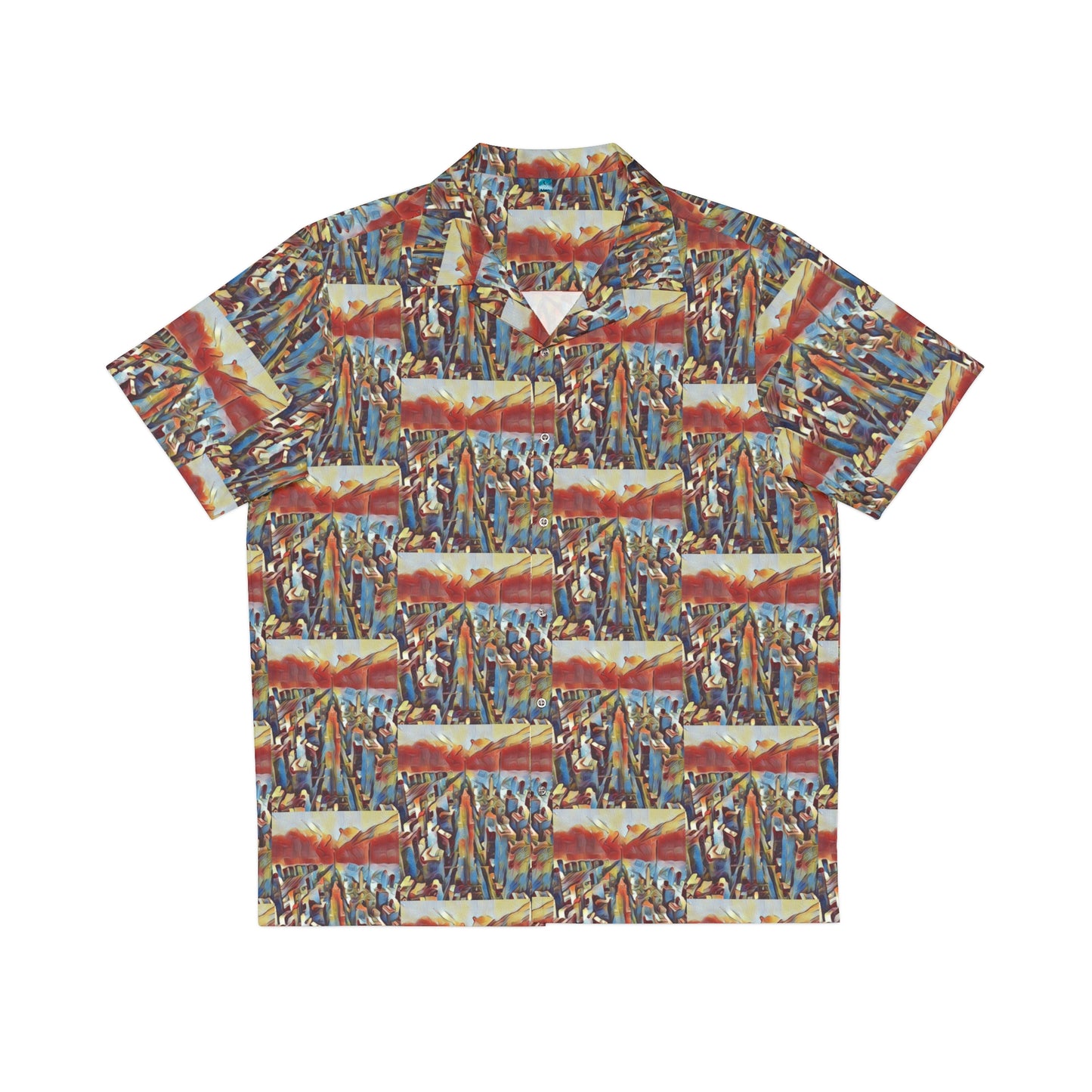 SHIRT WITH NYC - Chrysler Building pattern