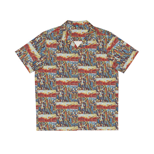 SHIRT WITH NYC - Chrysler Building pattern