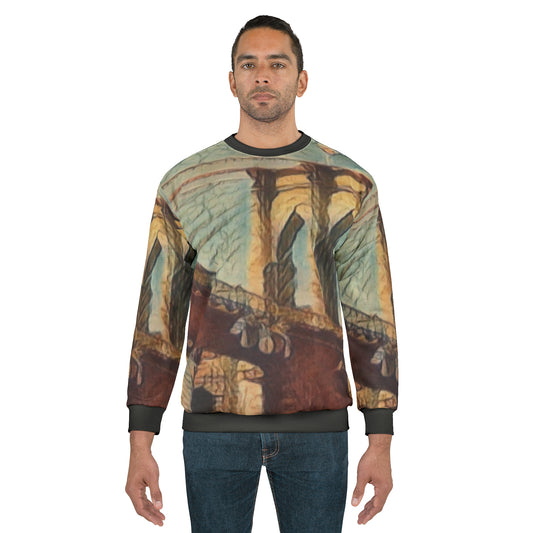 Sweatshirt with "NYC Brooklyn Bridge".