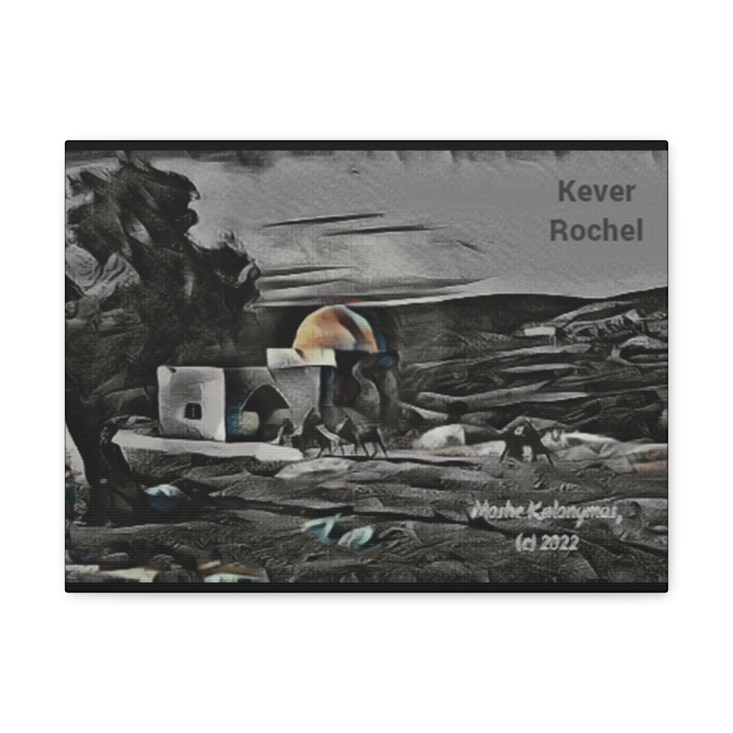 Canvas Gallery Wrap of "Kever Rochel in antiquity" variant #107