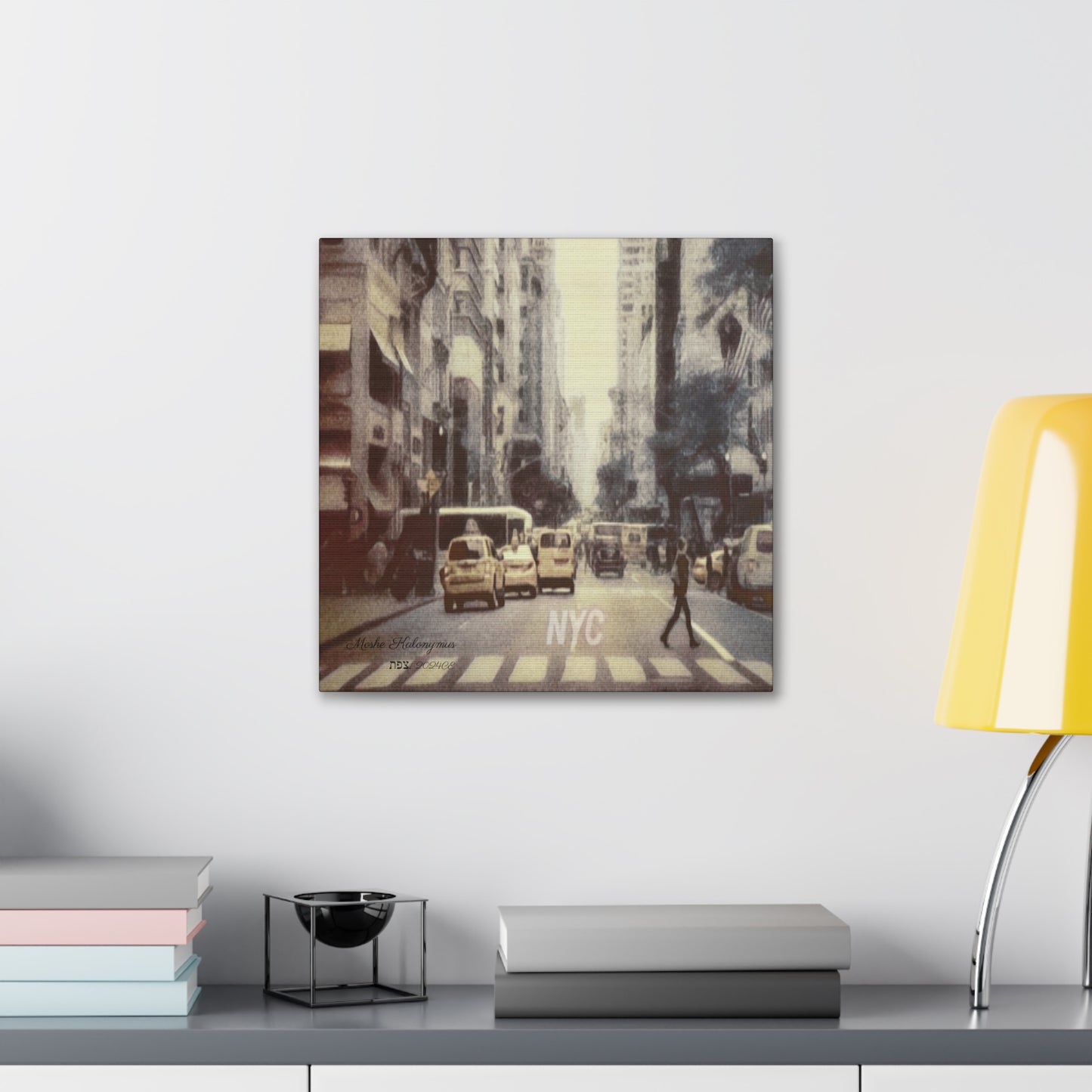 Canvas Gallery Wrap "NYC Traffic"