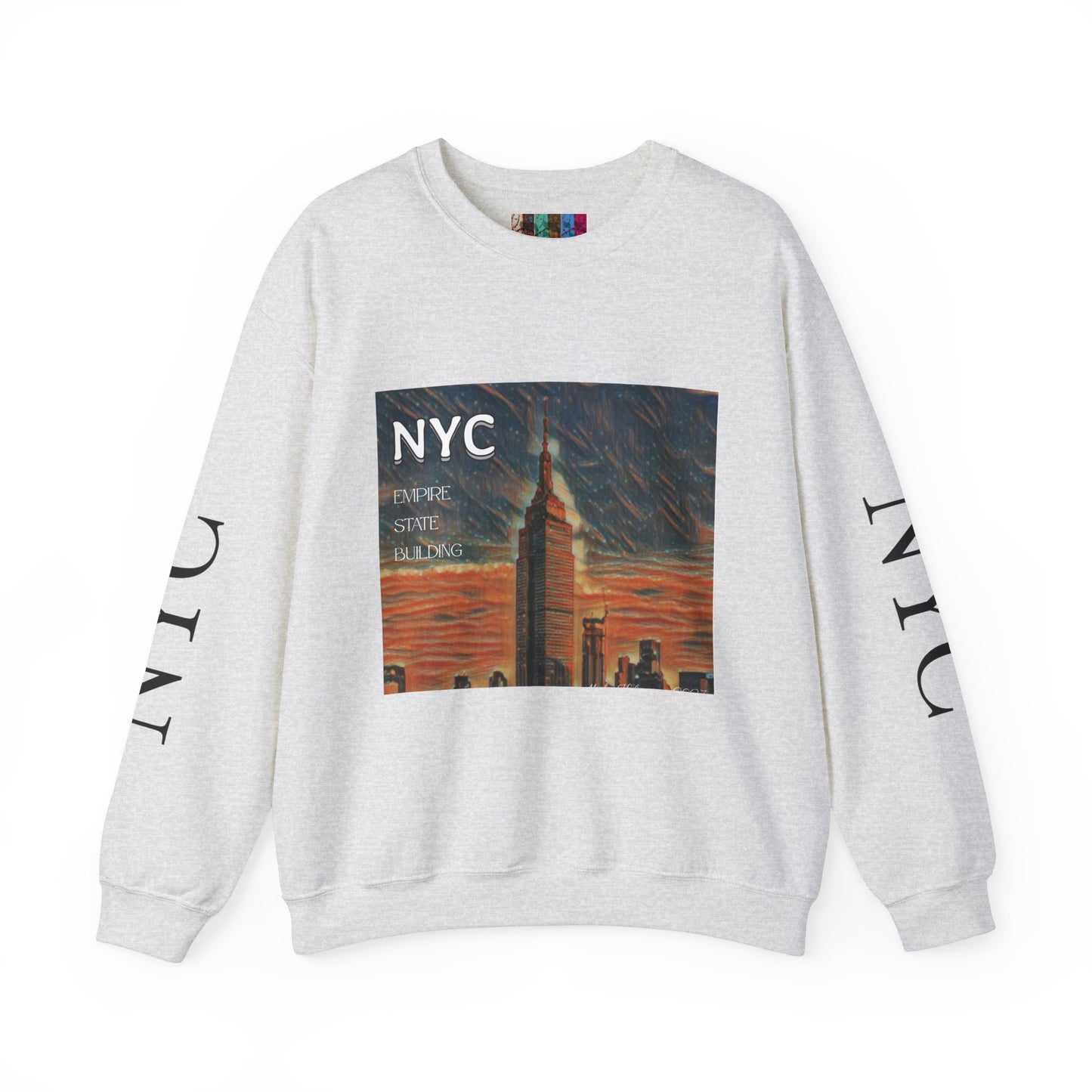 Sweatshirt with "NYC Empire State Building".