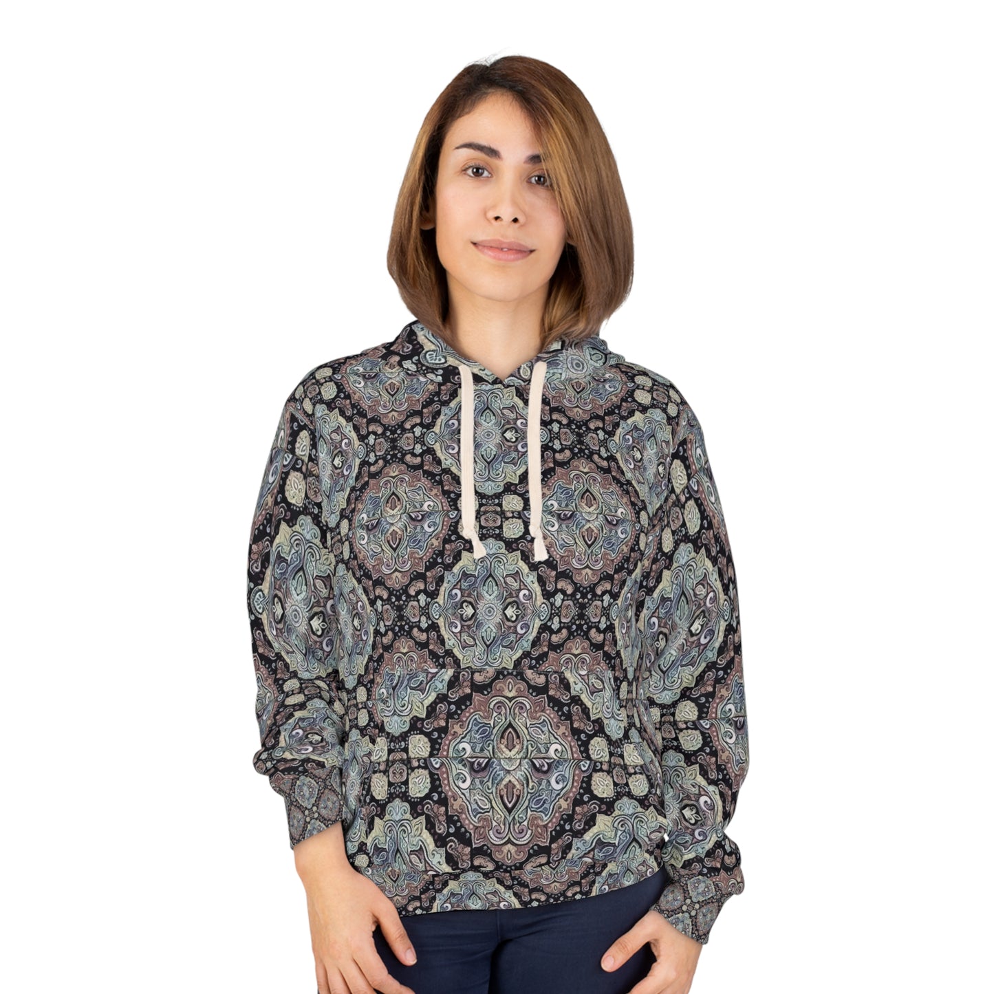 Hooded Sweatshirt with 09 2023 Pattern