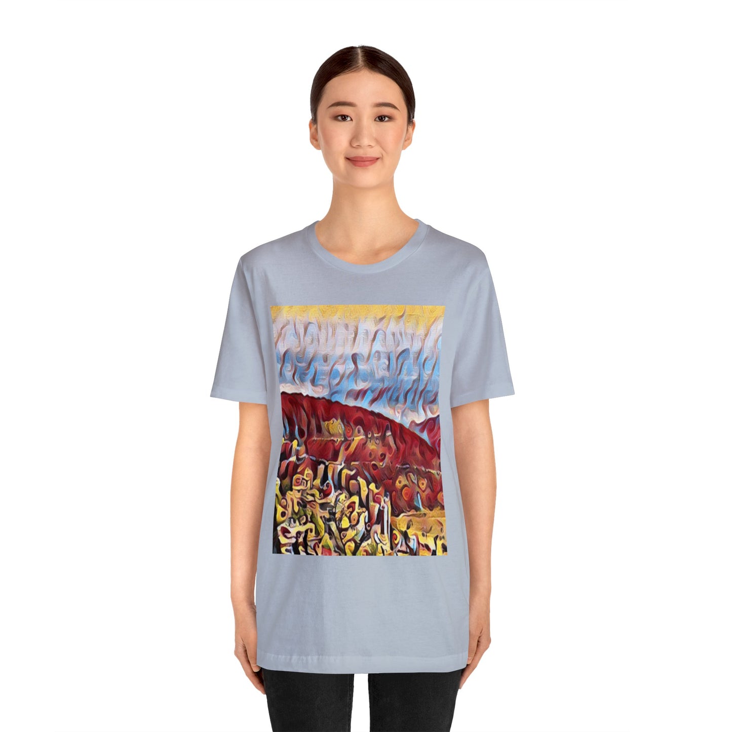 T  Shirt with Zefat View Art