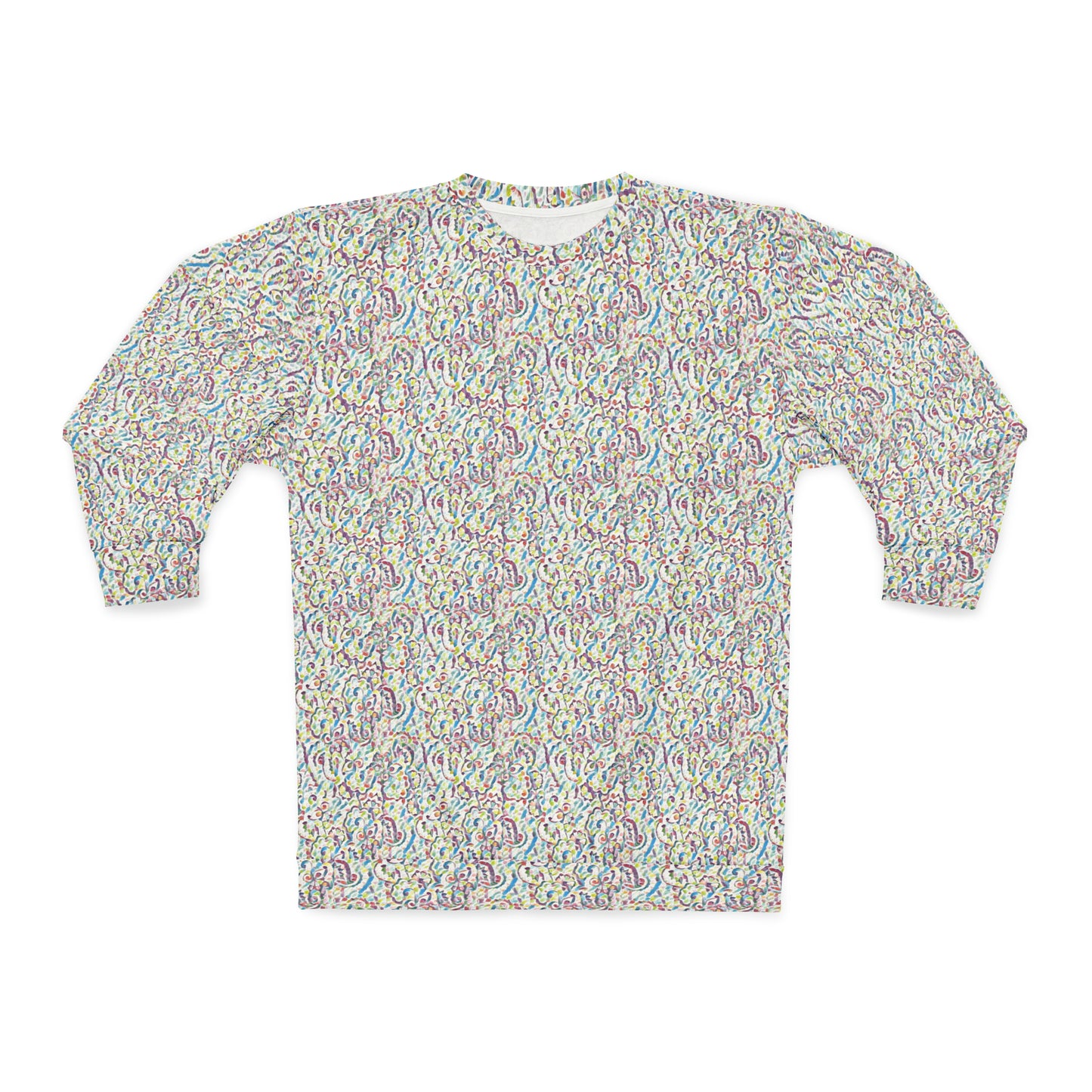 Sweatshirt with Pastel Design