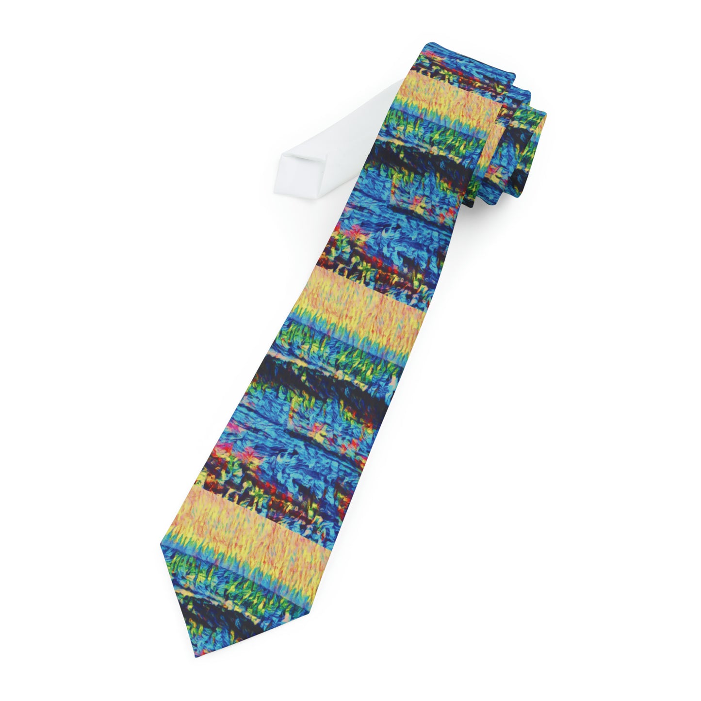 Necktie Nahariya Waves Pattern