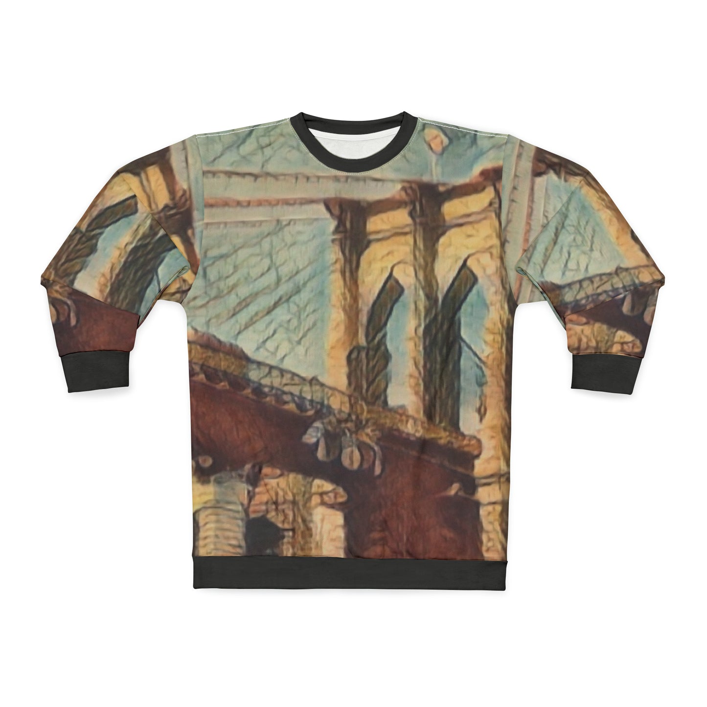 Sweatshirt with "NYC Brooklyn Bridge".