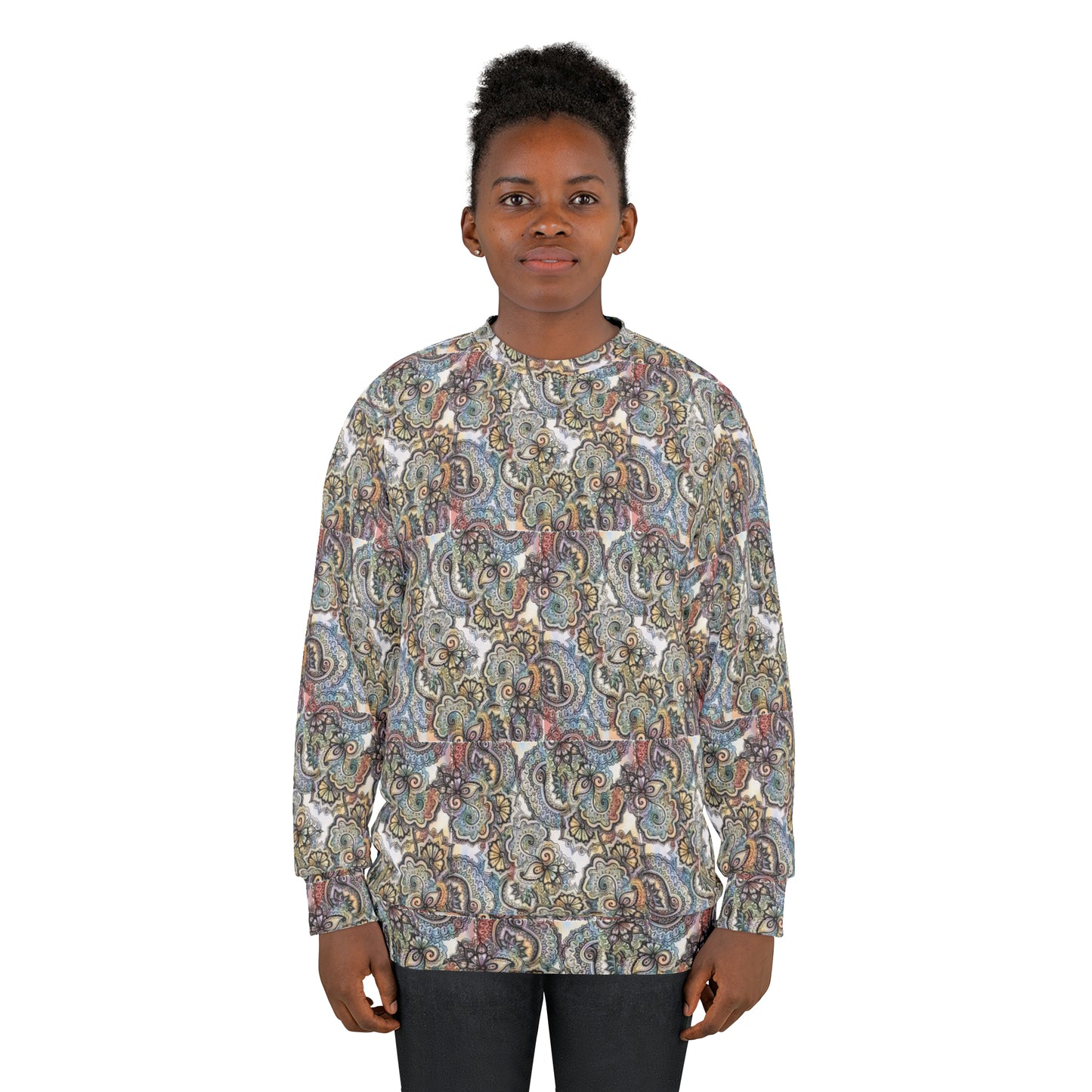 Sweatshirt with 122023114 Box Pattern