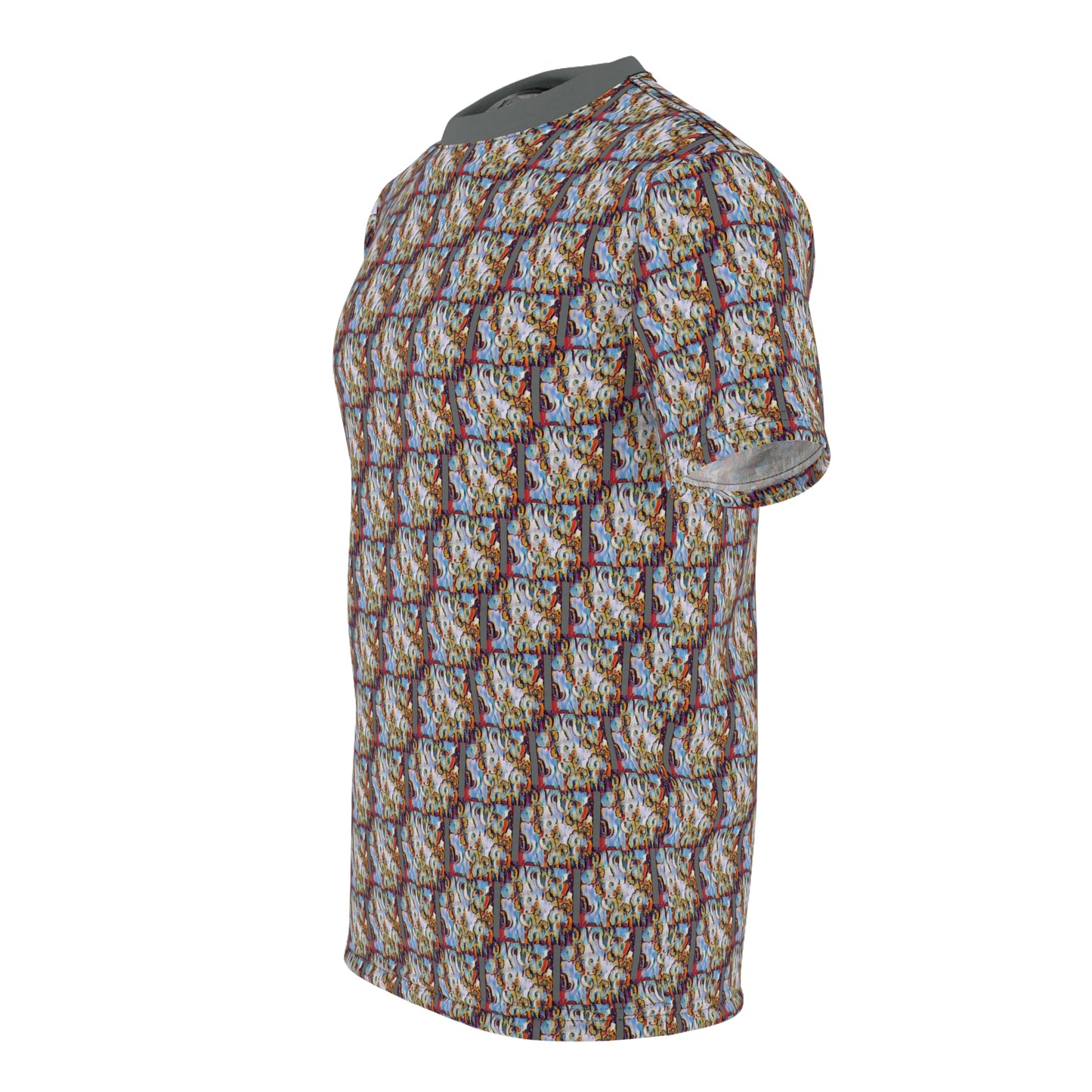 T Shirt 08 2023 Paisley Colorful Box pattern