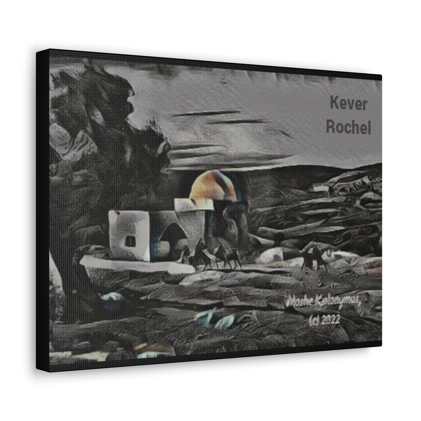 Canvas Gallery Wrap of "Kever Rochel in antiquity" variant #107