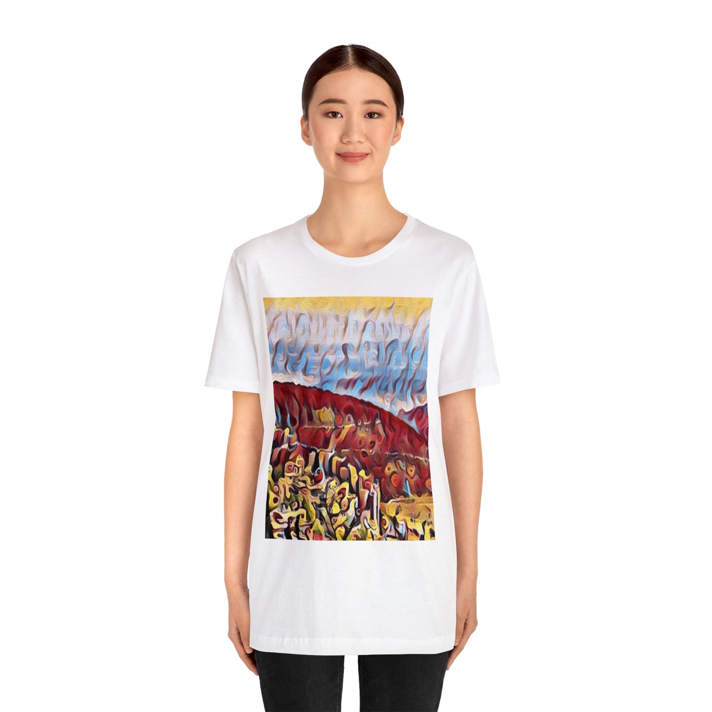 T  Shirt with Zefat View Art