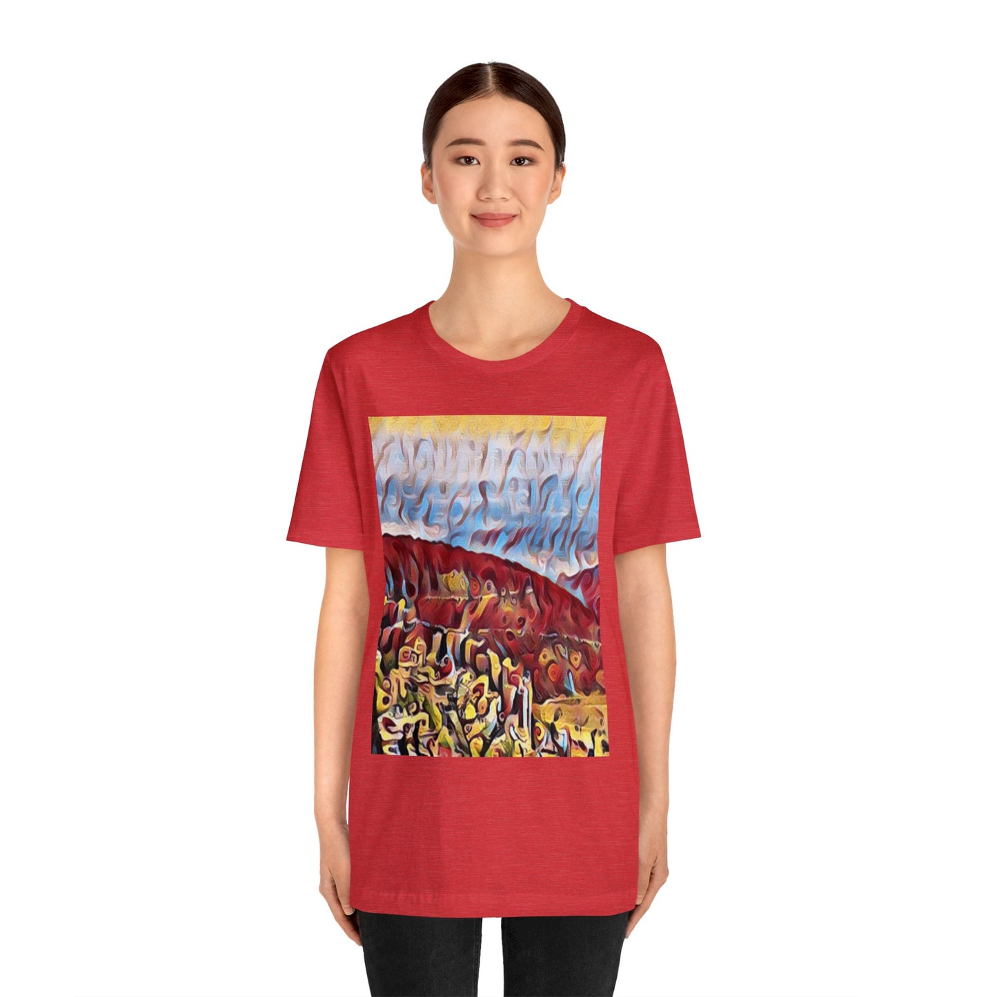 T  Shirt with Zefat View Art