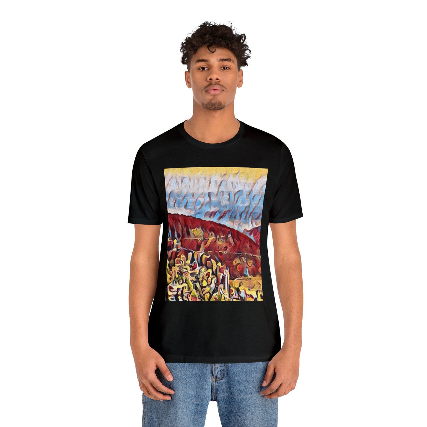 T  Shirt with Zefat View Art