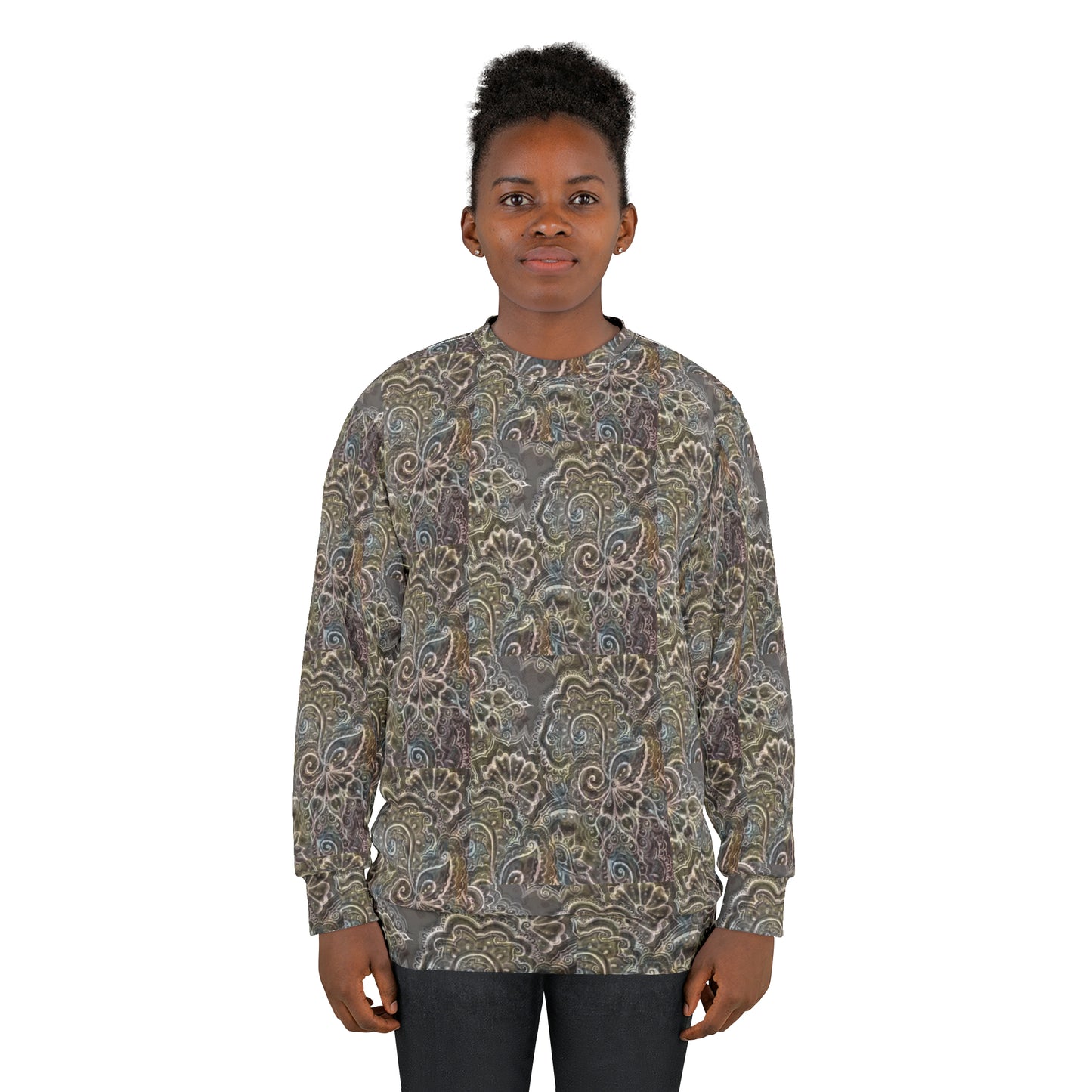 Sweatshirt with 122023112 Box Large Pattern