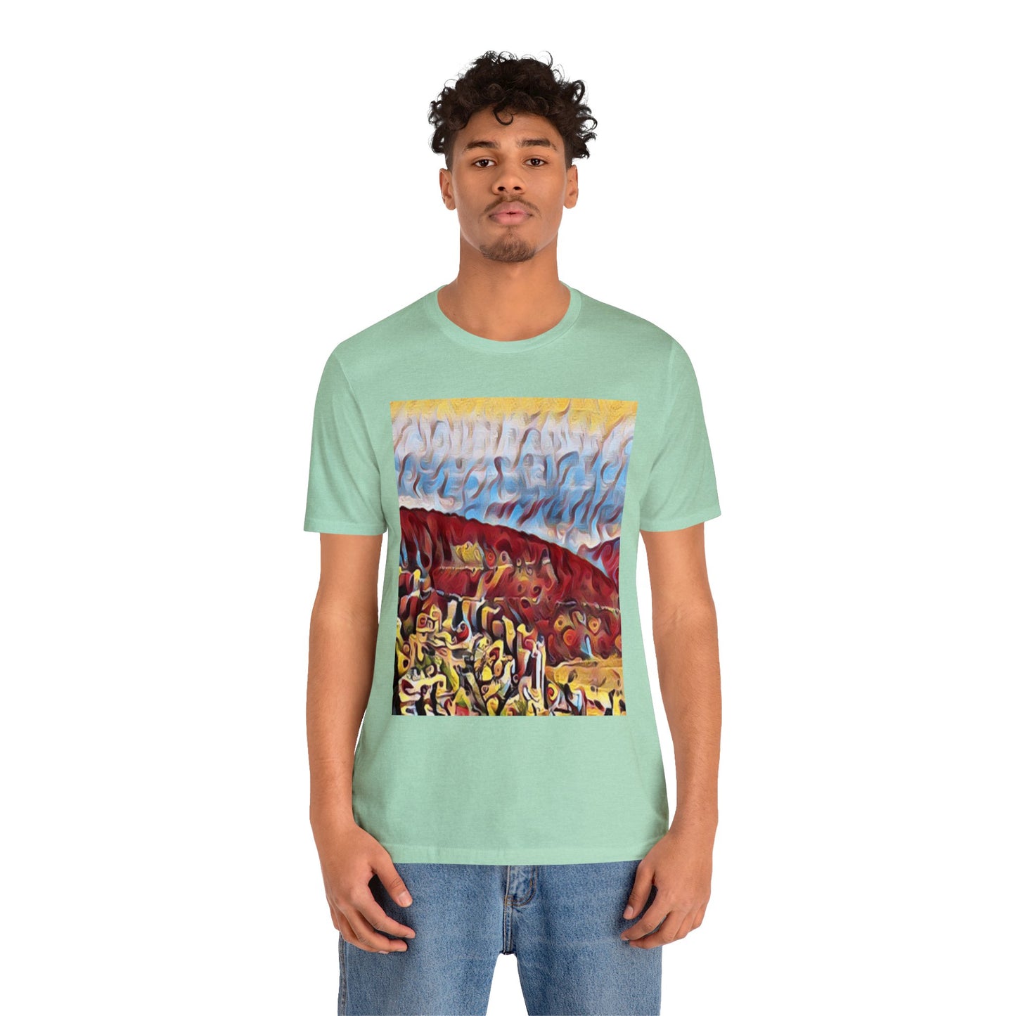 T  Shirt with Zefat View Art