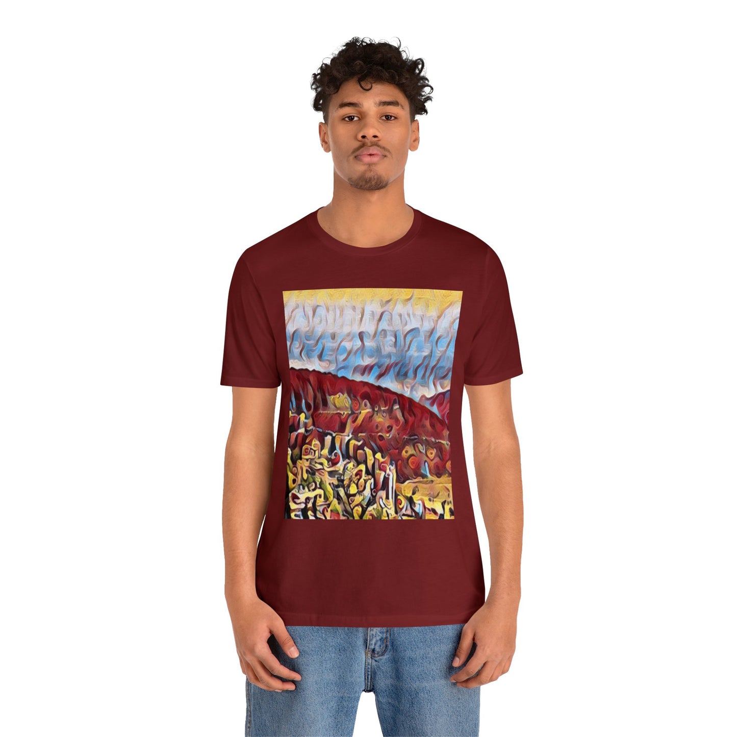 T  Shirt with Zefat View Art