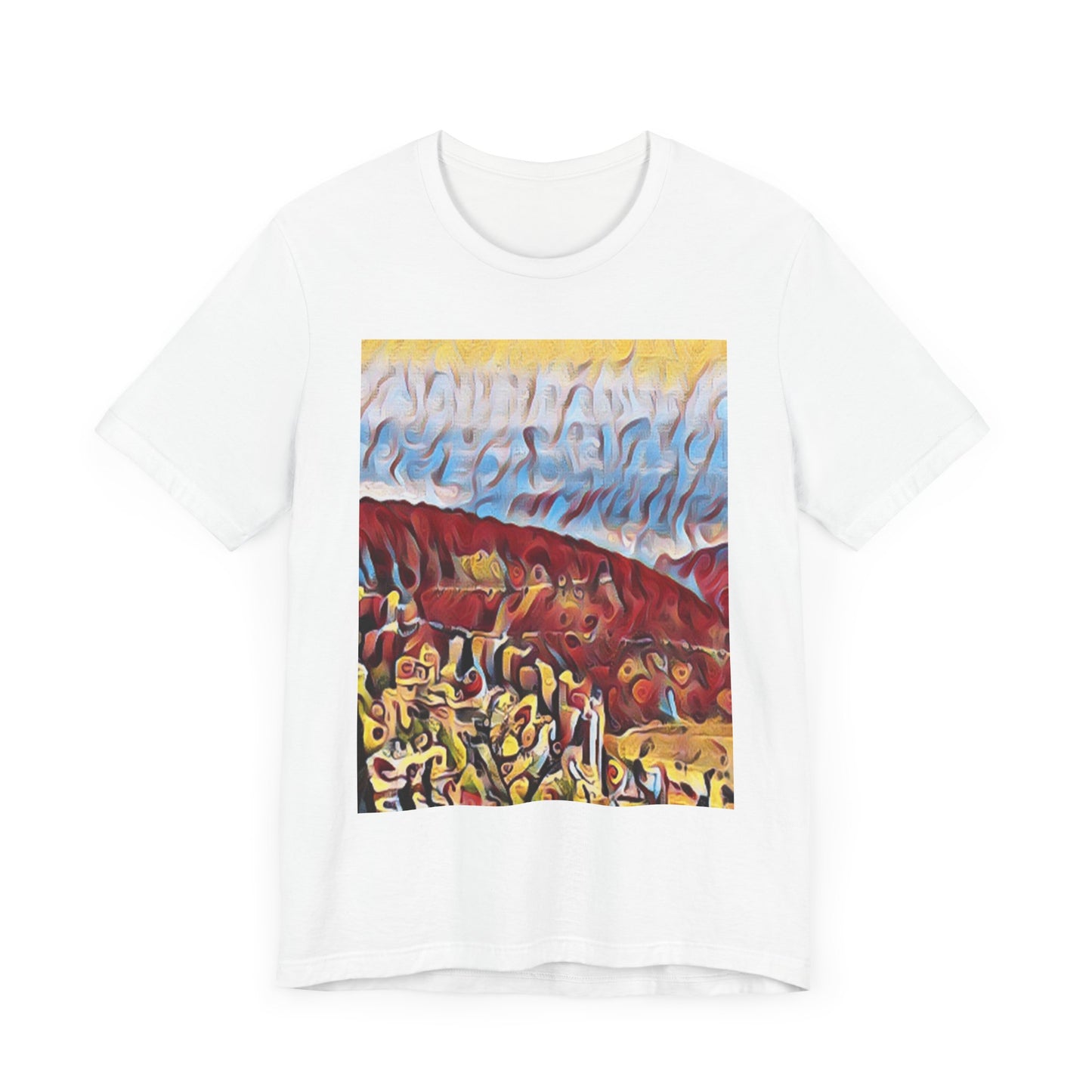 T  Shirt with Zefat View Art