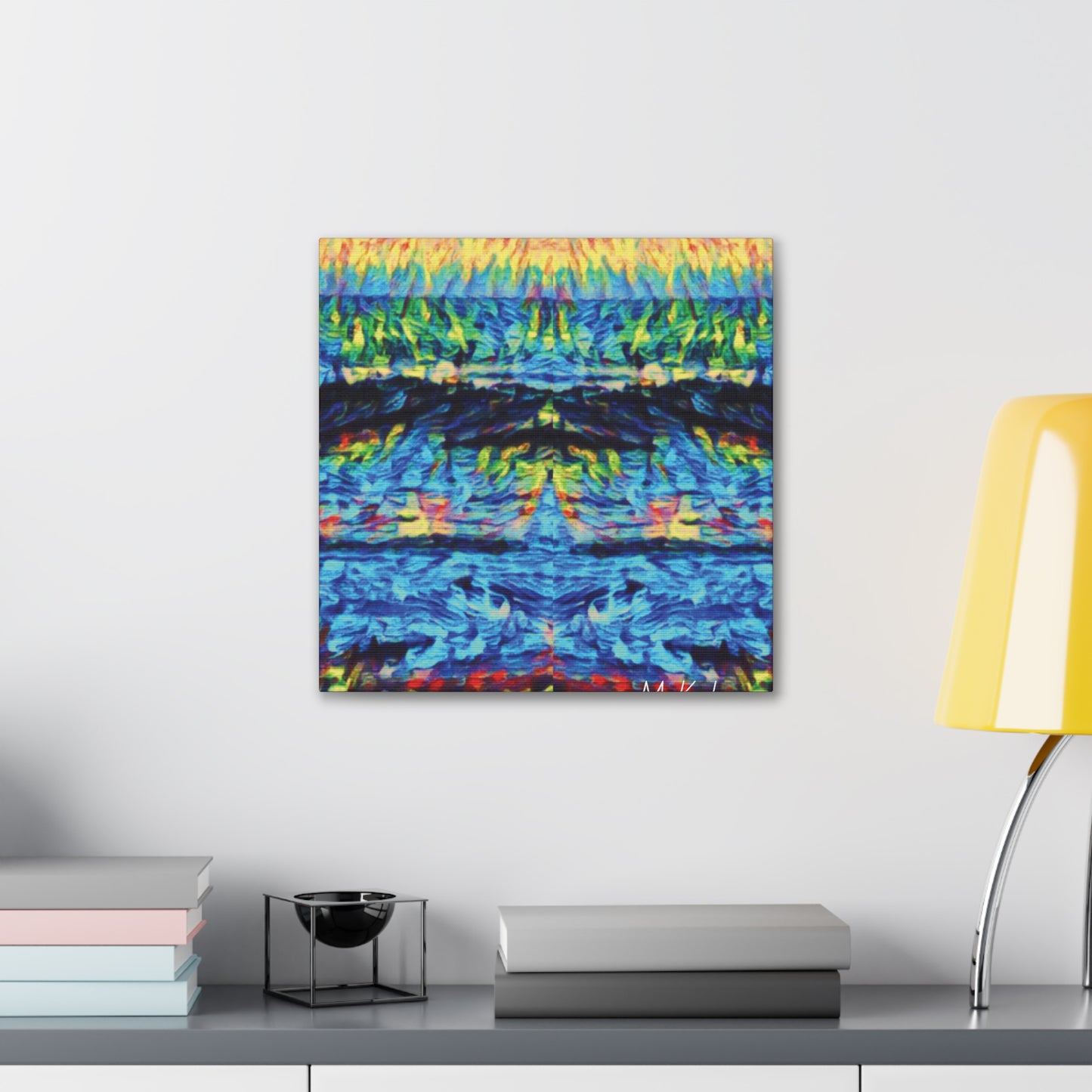 Canvas Gallery Wrap Nahariya Waves