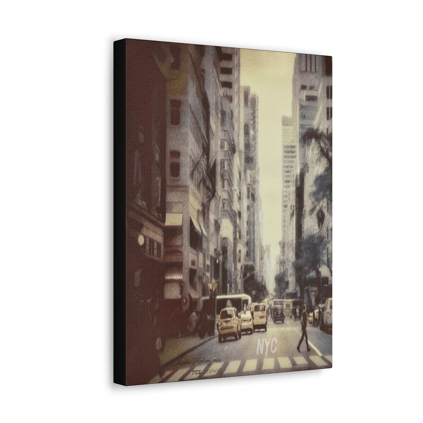 Canvas Gallery Wrap "NYC Traffic"