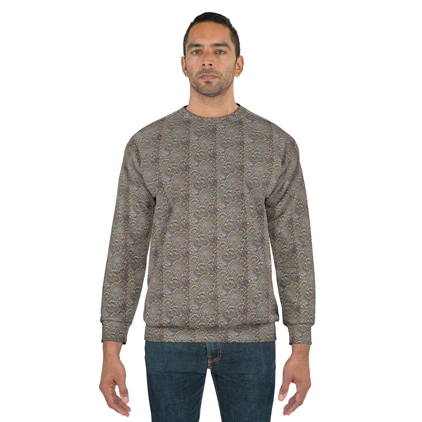 Sweatshirt with 12 2023 112 Box Pattern