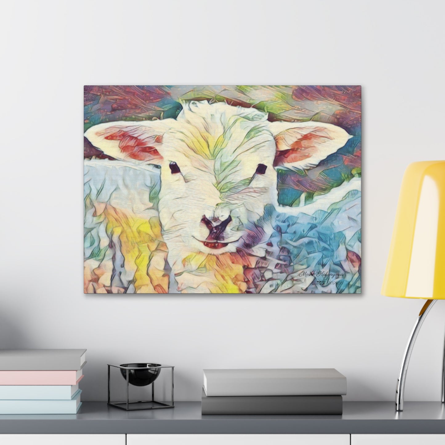 Canvas Gallery Wrap of "Sheep"