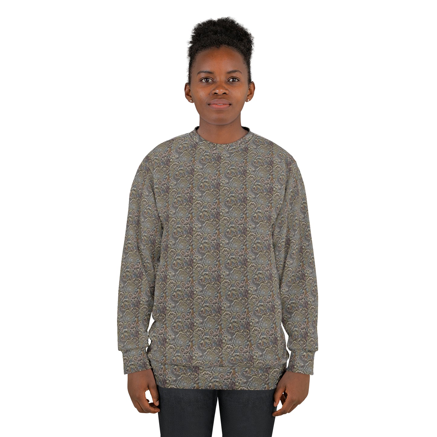 Sweatshirt with 12 2023 112 Box Pattern