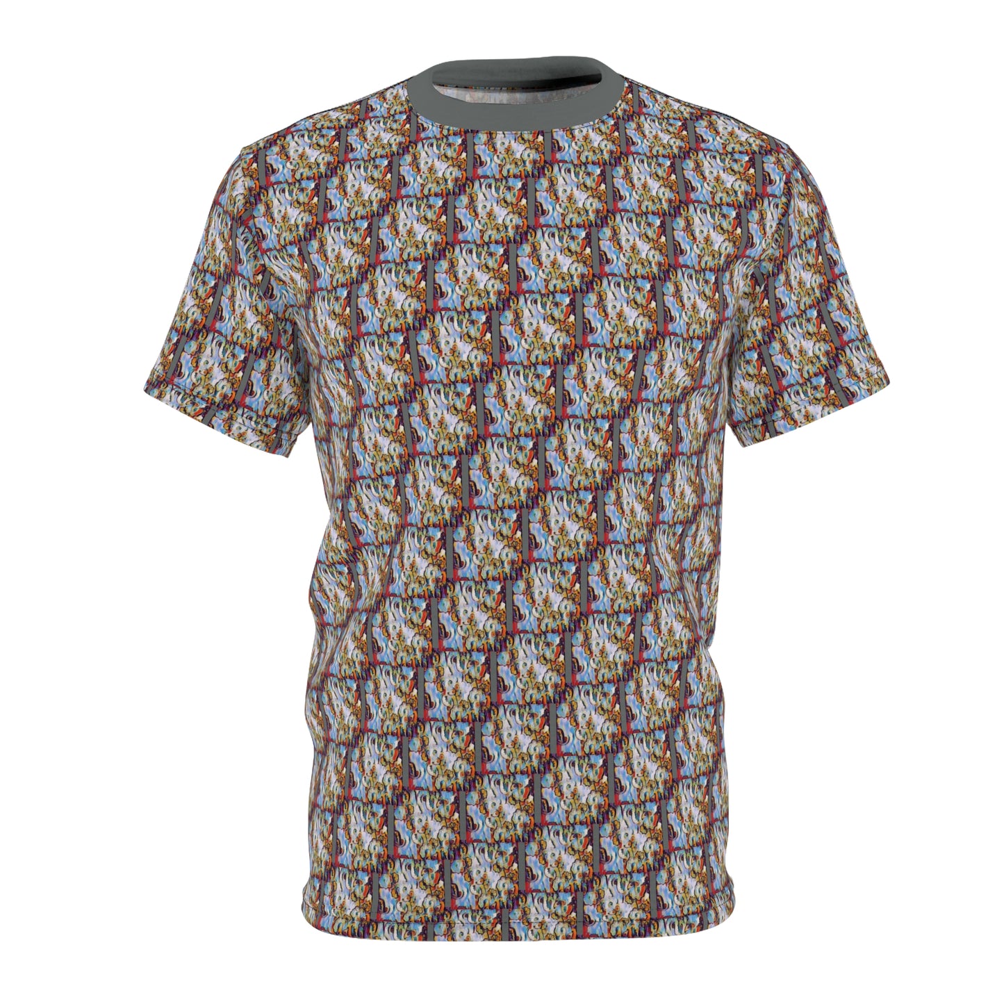 T Shirt 08 2023 Paisley Colorful Box pattern