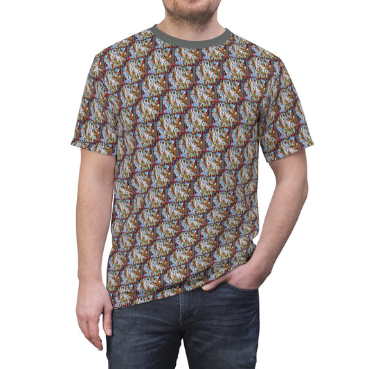 T Shirt 08 2023 Paisley Colorful Box pattern