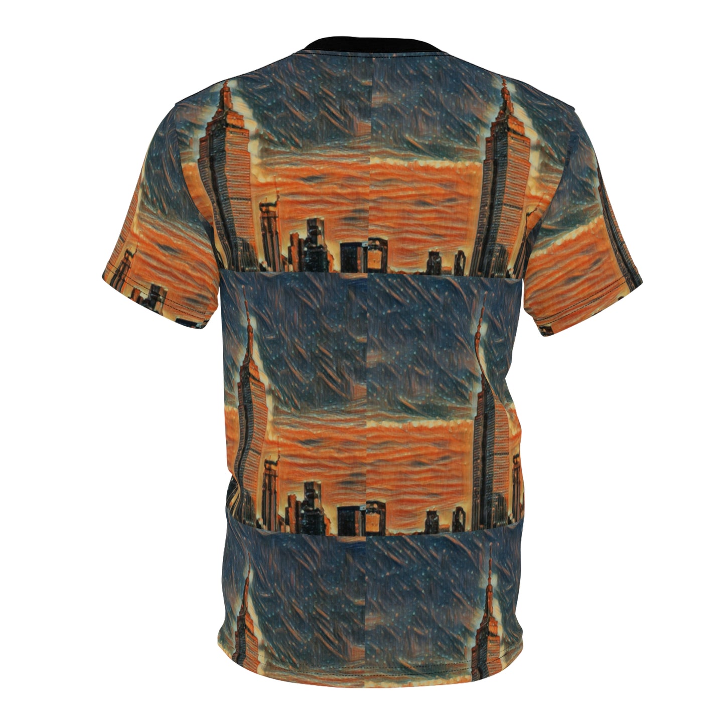 Shirt with NYC "Empire State Building" Print - Patterns.   Full Color.