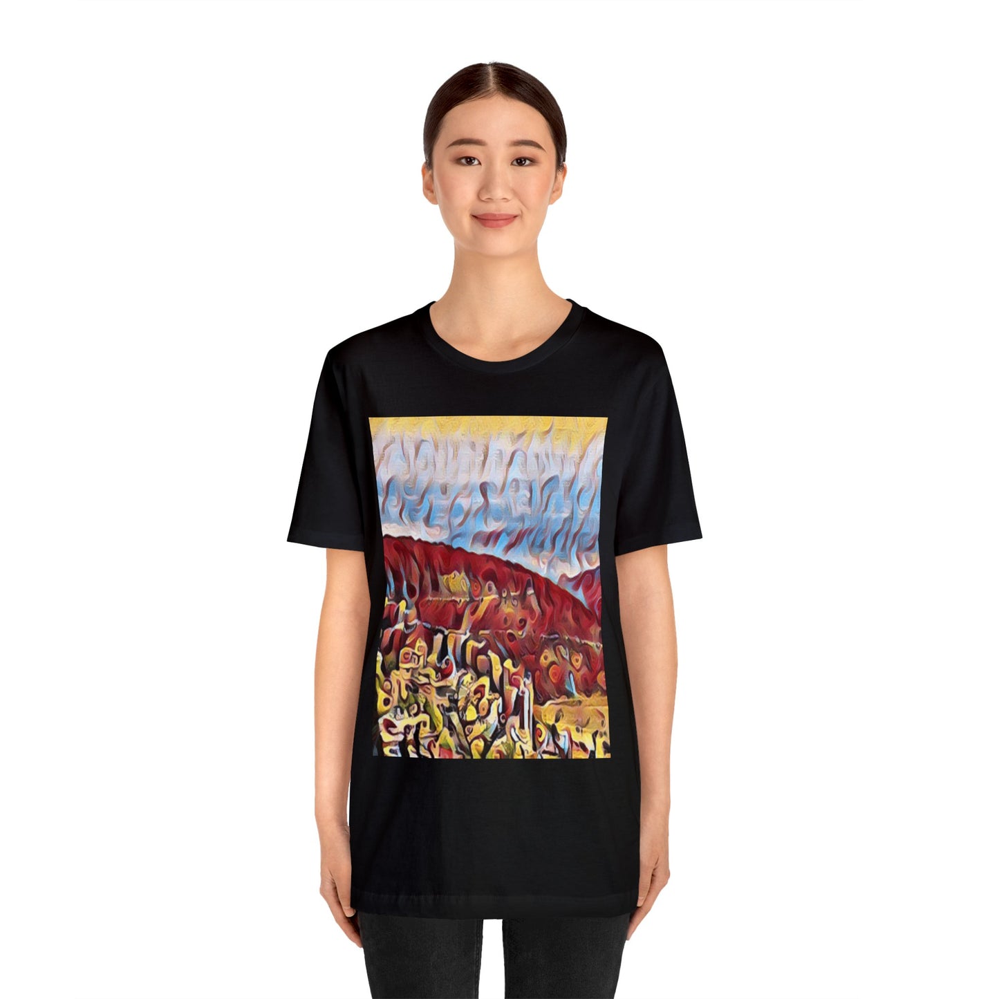 T  Shirt with Zefat View Art