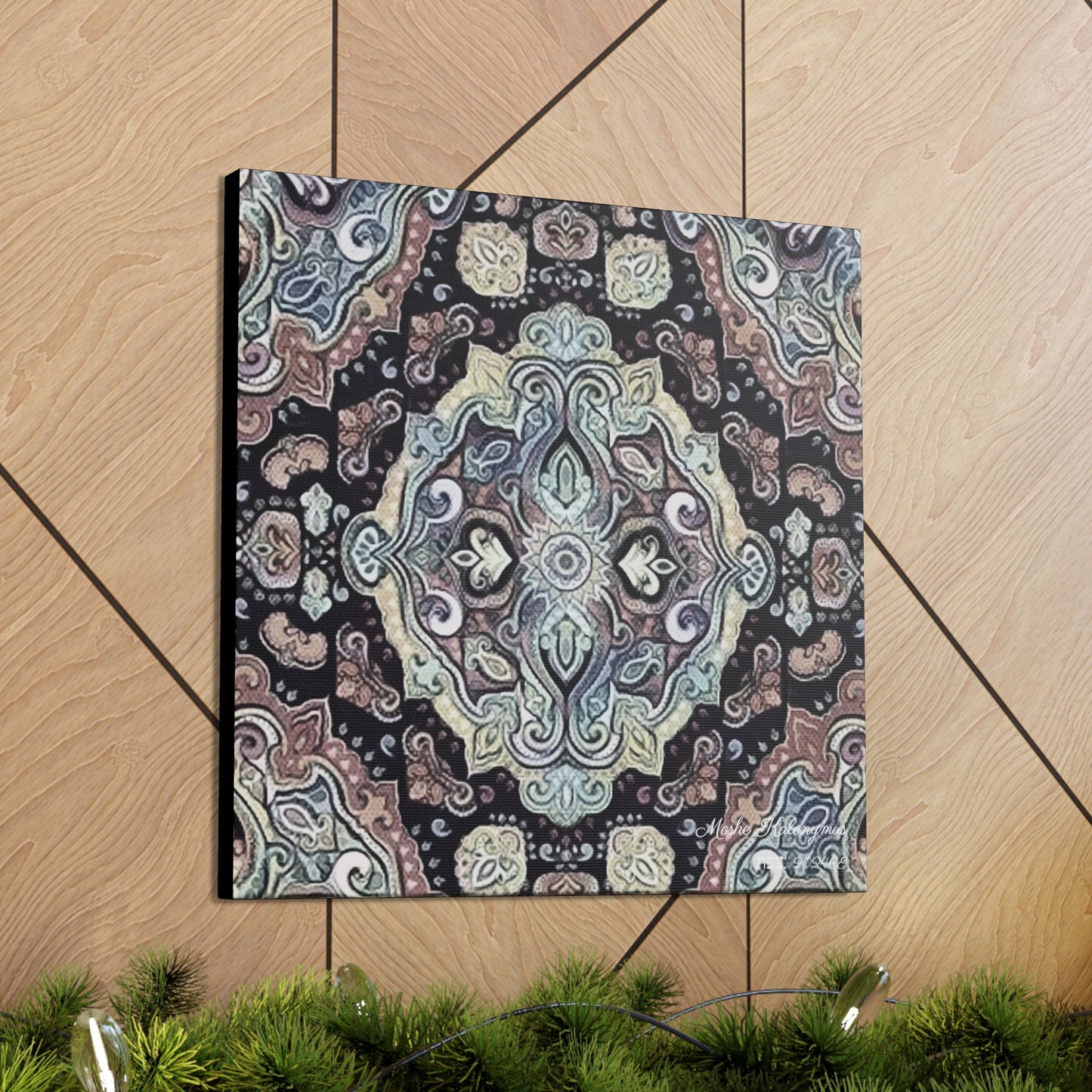 Canvas Gallery Wrap with Morocco Print - Pattern 09231FC