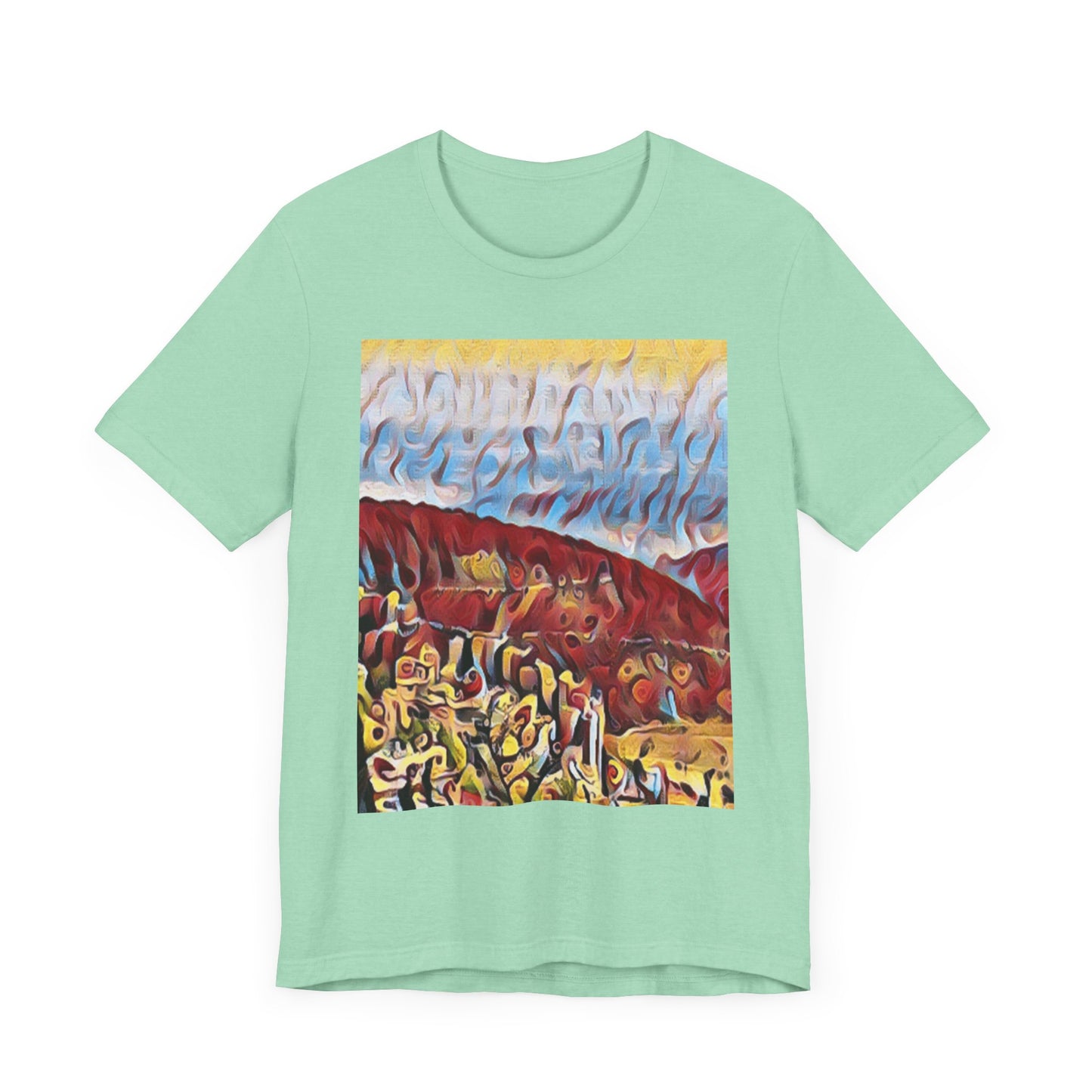 T  Shirt with Zefat View Art