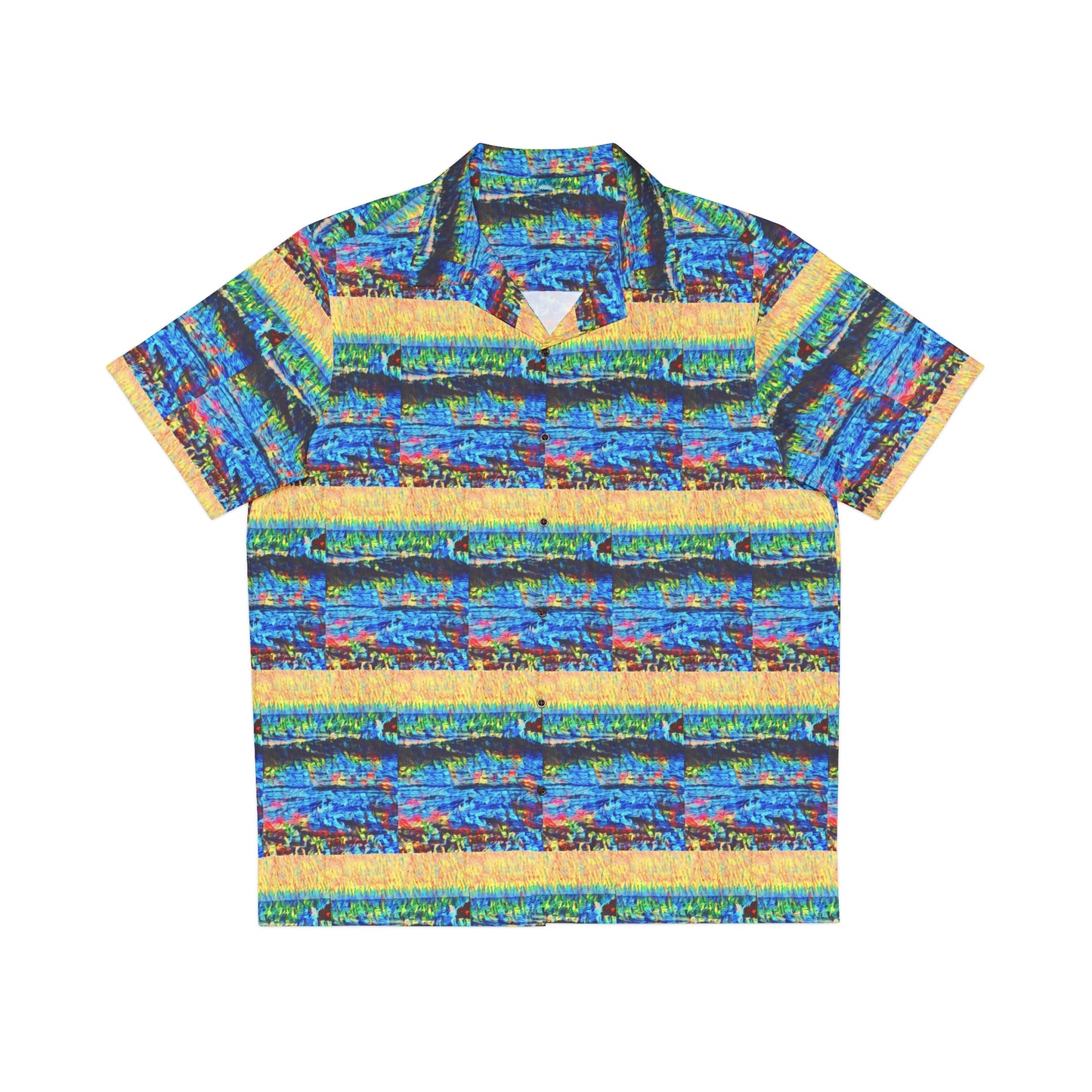 Shirt with Nahariya Waves Pattern