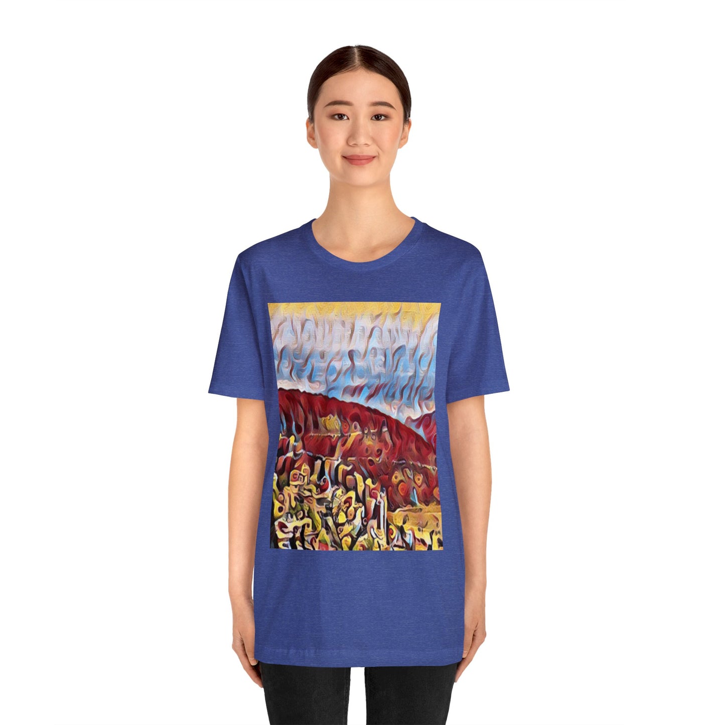 T  Shirt with Zefat View Art