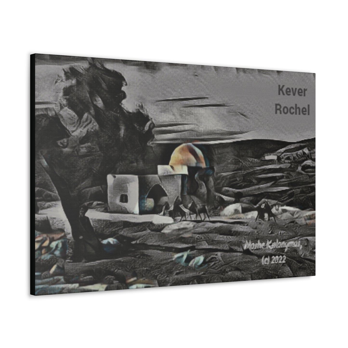 Canvas Gallery Wrap of "Kever Rochel in antiquity" variant #107