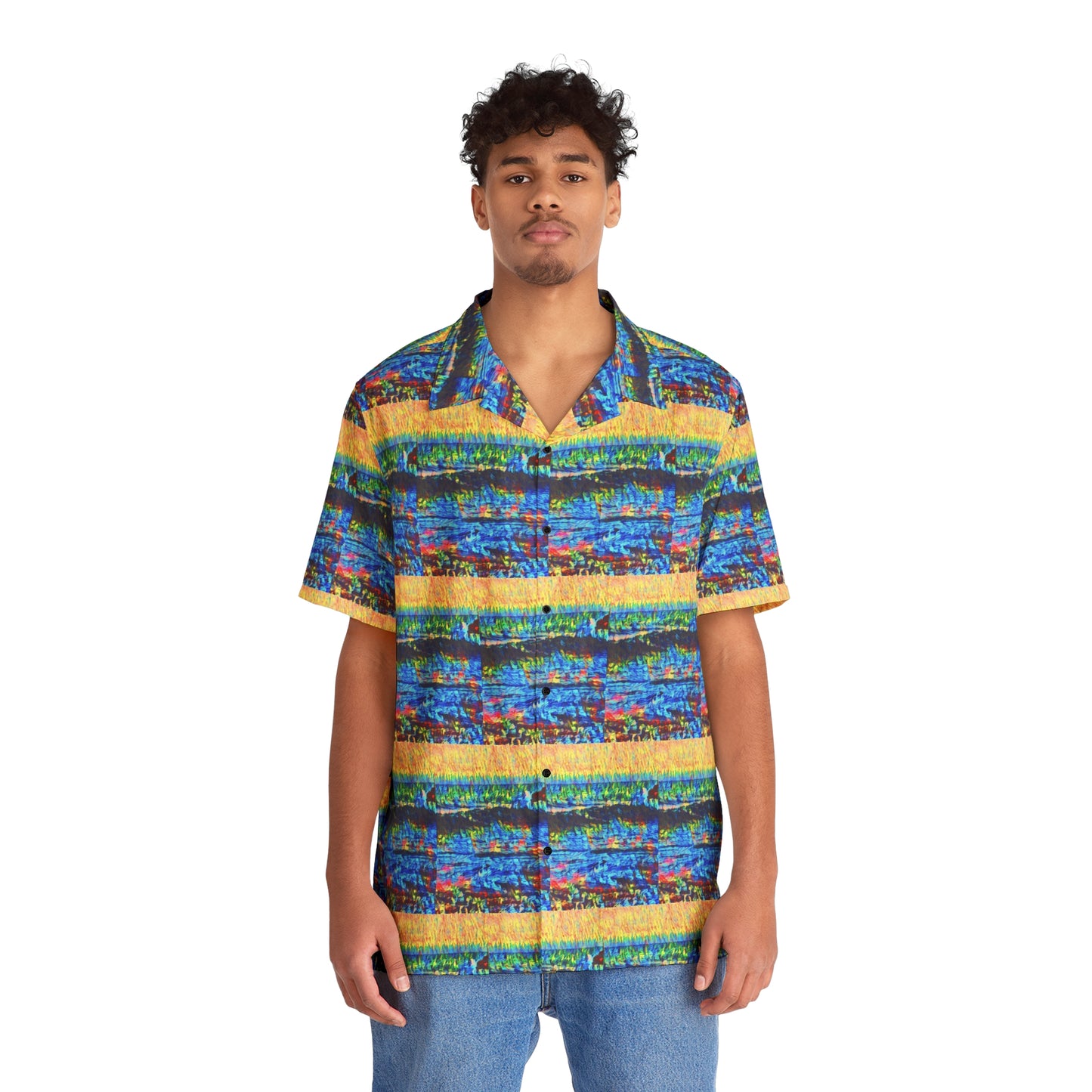 Shirt with Nahariya Waves Pattern