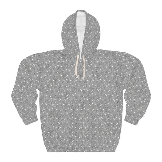 Hooded Sweatshirt with 06 2023 Pattern