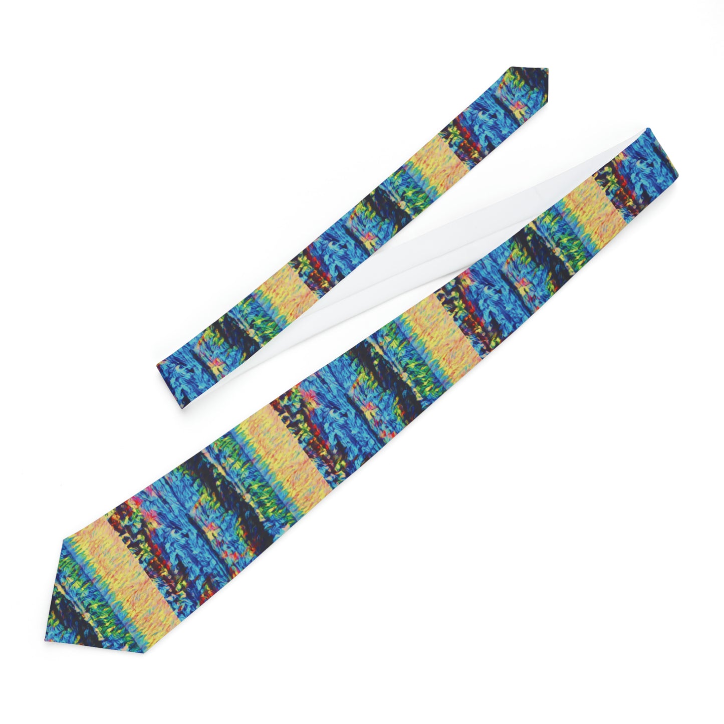 Necktie Nahariya Waves Pattern