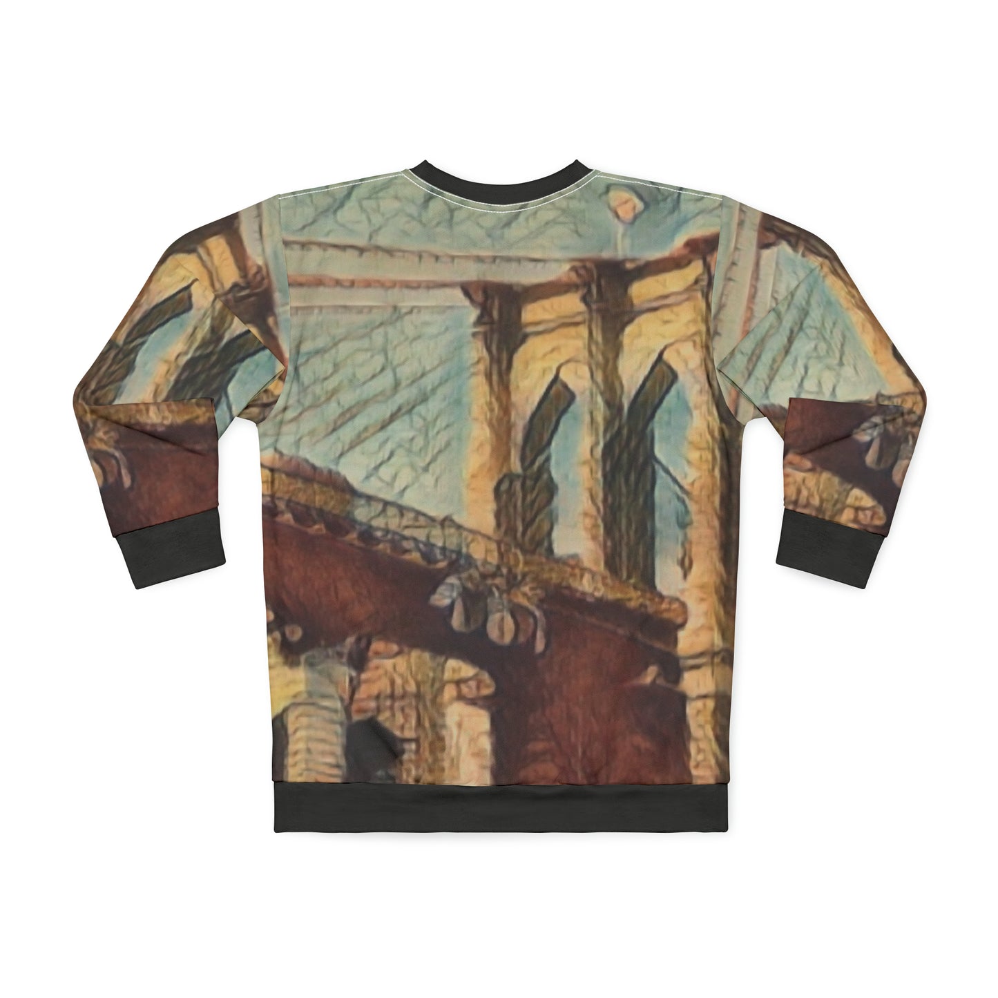 Sweatshirt with "NYC Brooklyn Bridge".