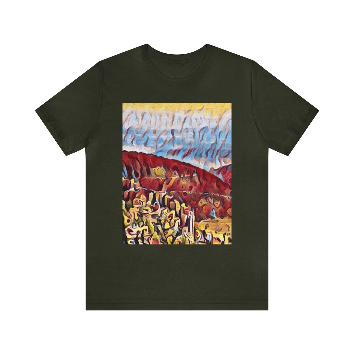 T  Shirt with Zefat View Art