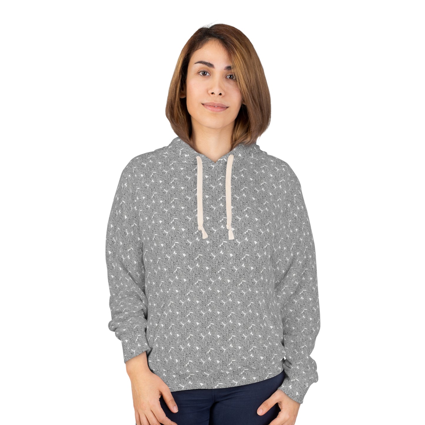 Hooded Sweatshirt with 06 2023 Pattern