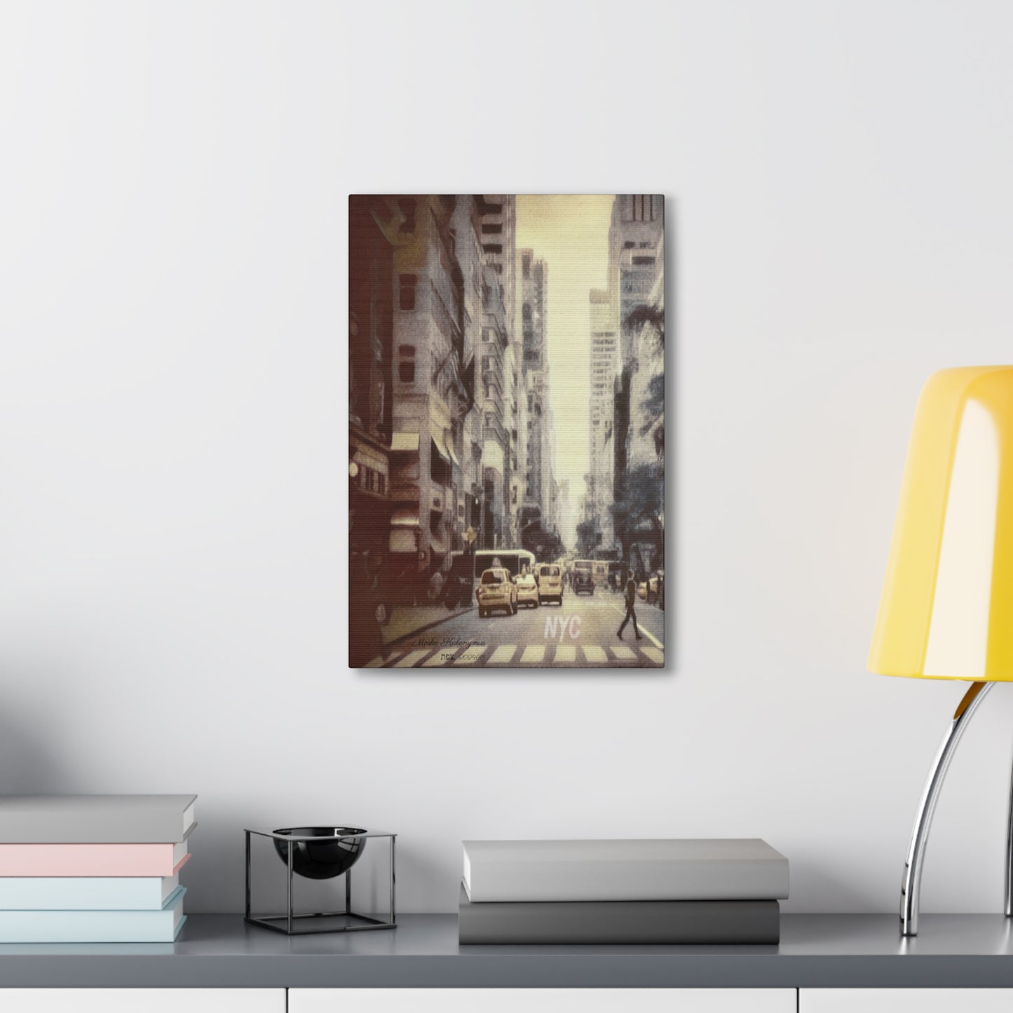 Canvas Gallery Wrap "NYC Traffic"