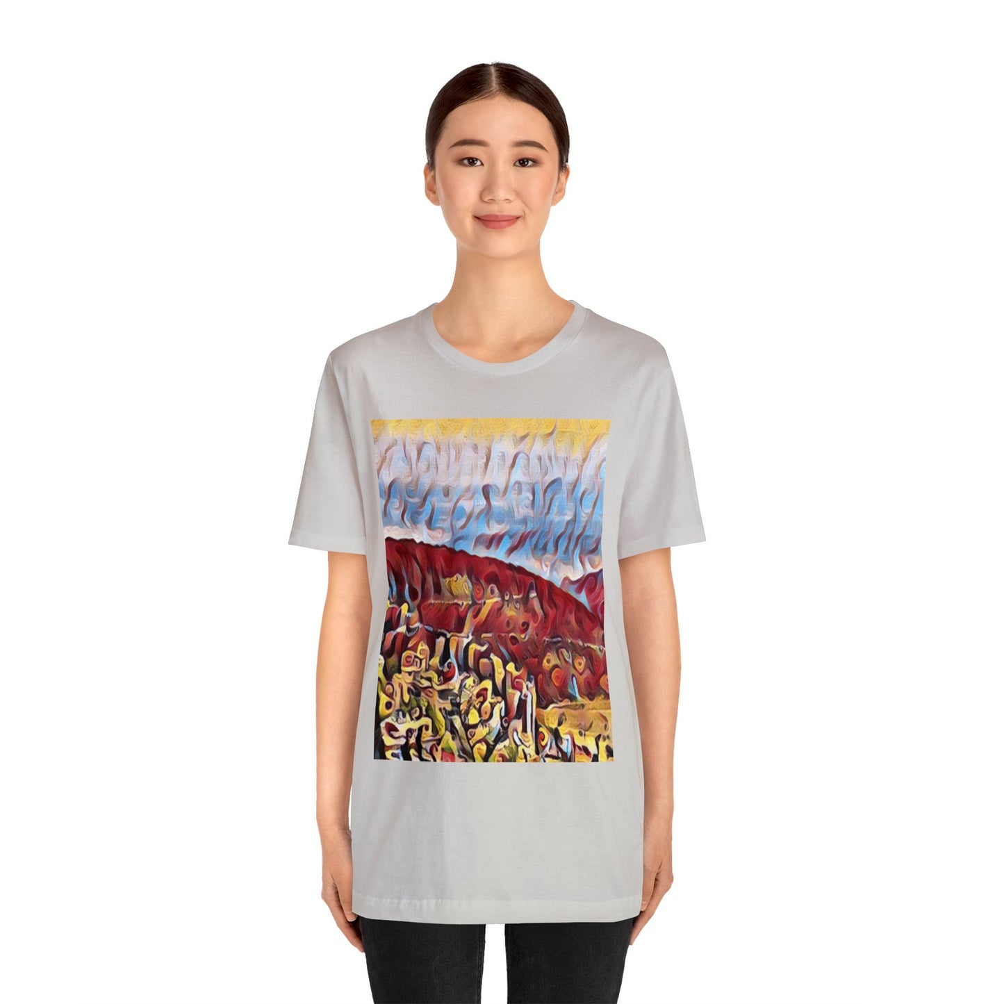 T  Shirt with Zefat View Art