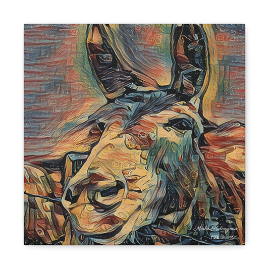 Canvas Gallery Wrap of "Donkey"