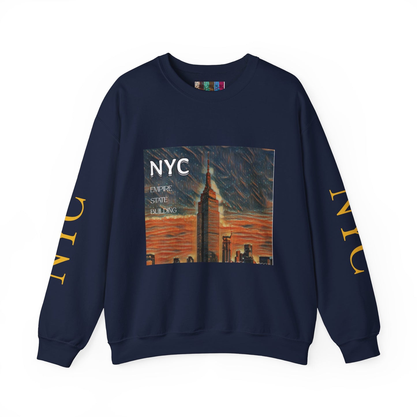 Sweatshirt with "NYC Empire State Building".